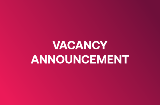 VACANCY ANNOUNCEMENT